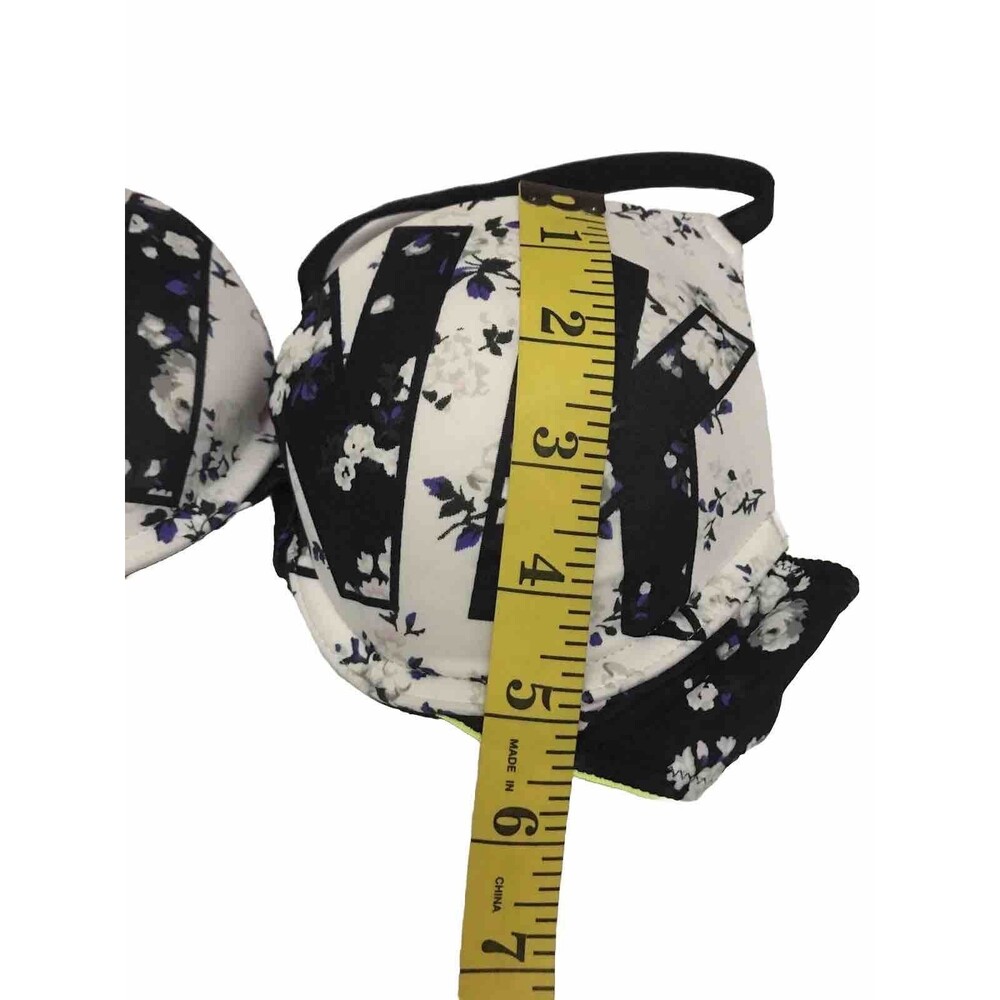 PINK Victoria’s Secret Bra Floral Multicolor Size 32A - Picture 14 of 15
